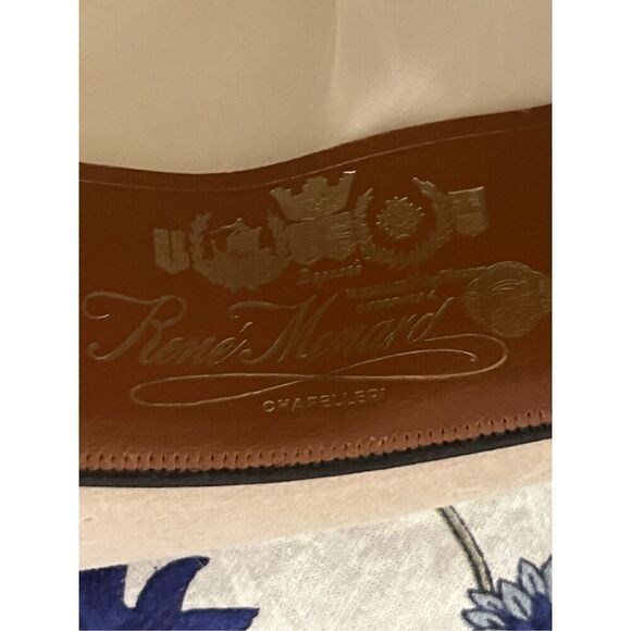 Vintage Beaver Blend Custom Made Rene Menard Chapeau Gray Fedora Gray - Picture 7 of 10